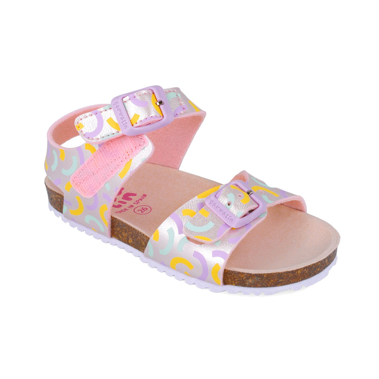 Garvalin SANDALIA ESTAMPADA 252466-A164 LILAC