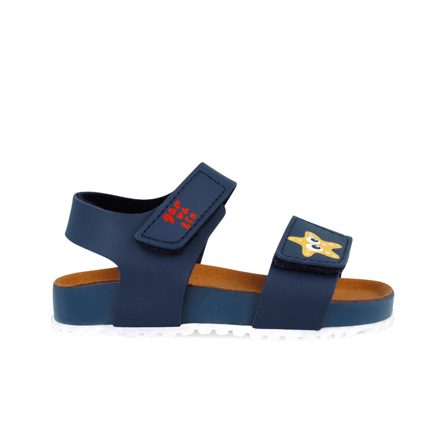 Garvalin SANDALIA BIO TWIN 252471-A089 AZUL MARINO