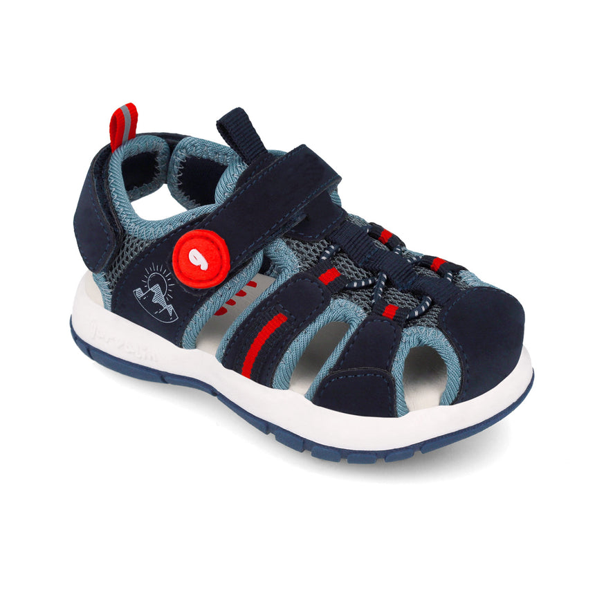 Garvalin TREKKING SANDALS 252821-A089 AZUL MARINO