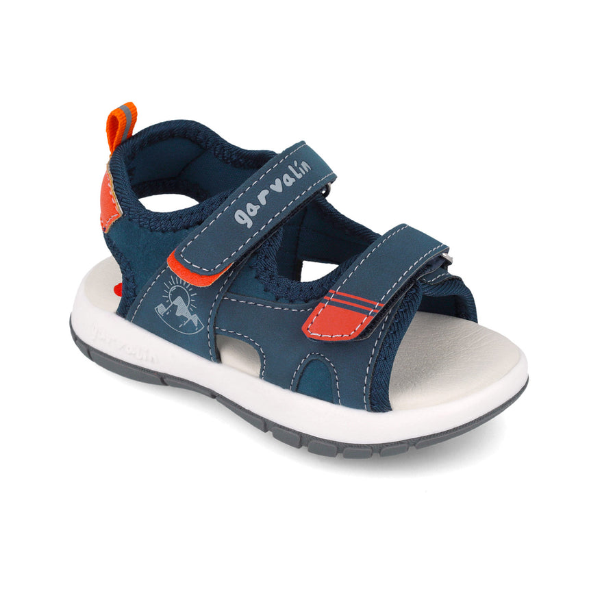 Garvalin 252822-A089 SANDALIA TREKKING AZUL MARINO