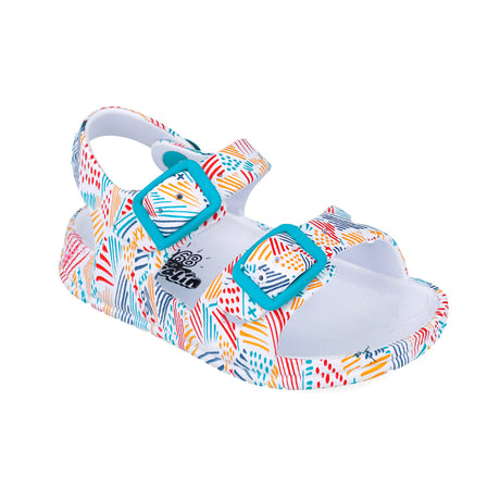 Garvalin SANDALIA AGUA ESTAMPADA 252851-A050 BLANCO