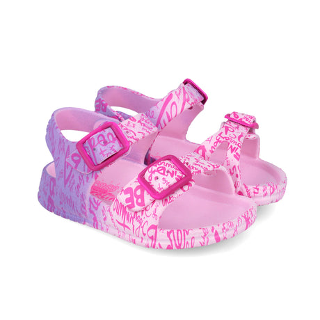 Garvalin SANDALIA AGUA ESTAMPADA 252852-A146 FUCHSIA