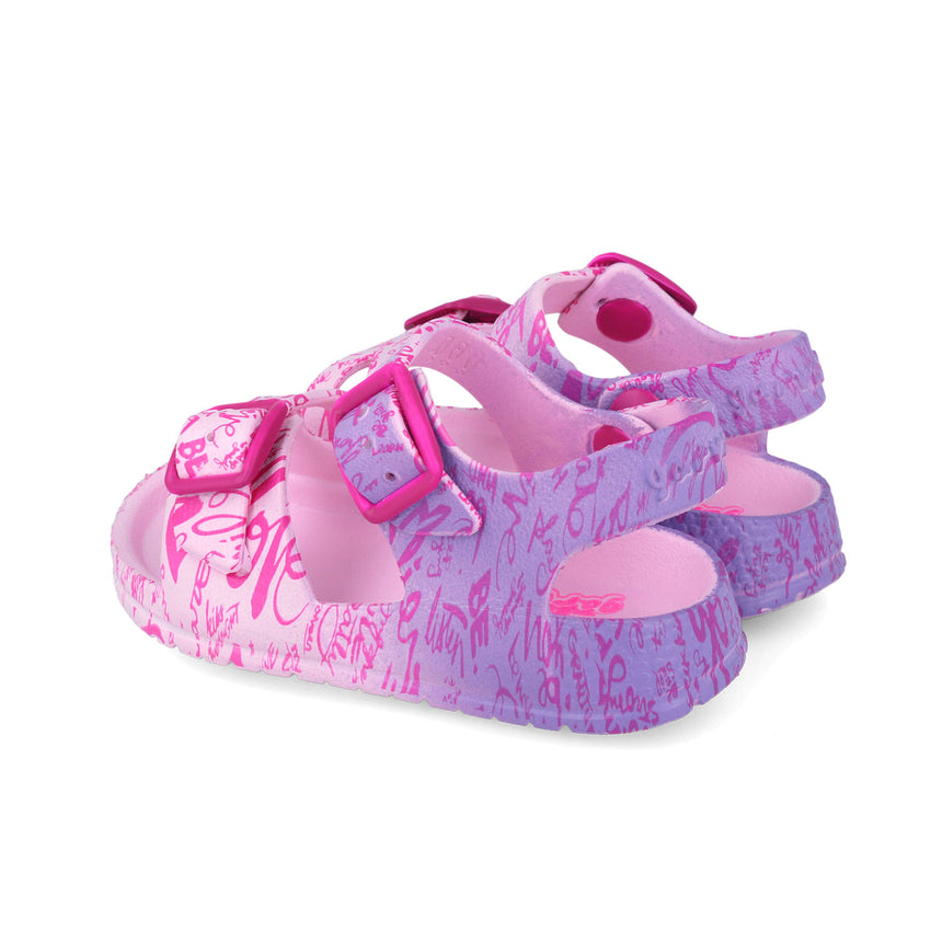Garvalin SANDALIA AGUA ESTAMPADA 252852-A146 FUCSIA