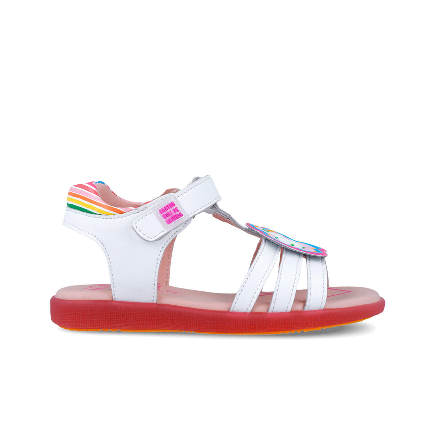 Agatha Ruiz De La Prada SANDALIA TWIN 252963-A050 BLANCO