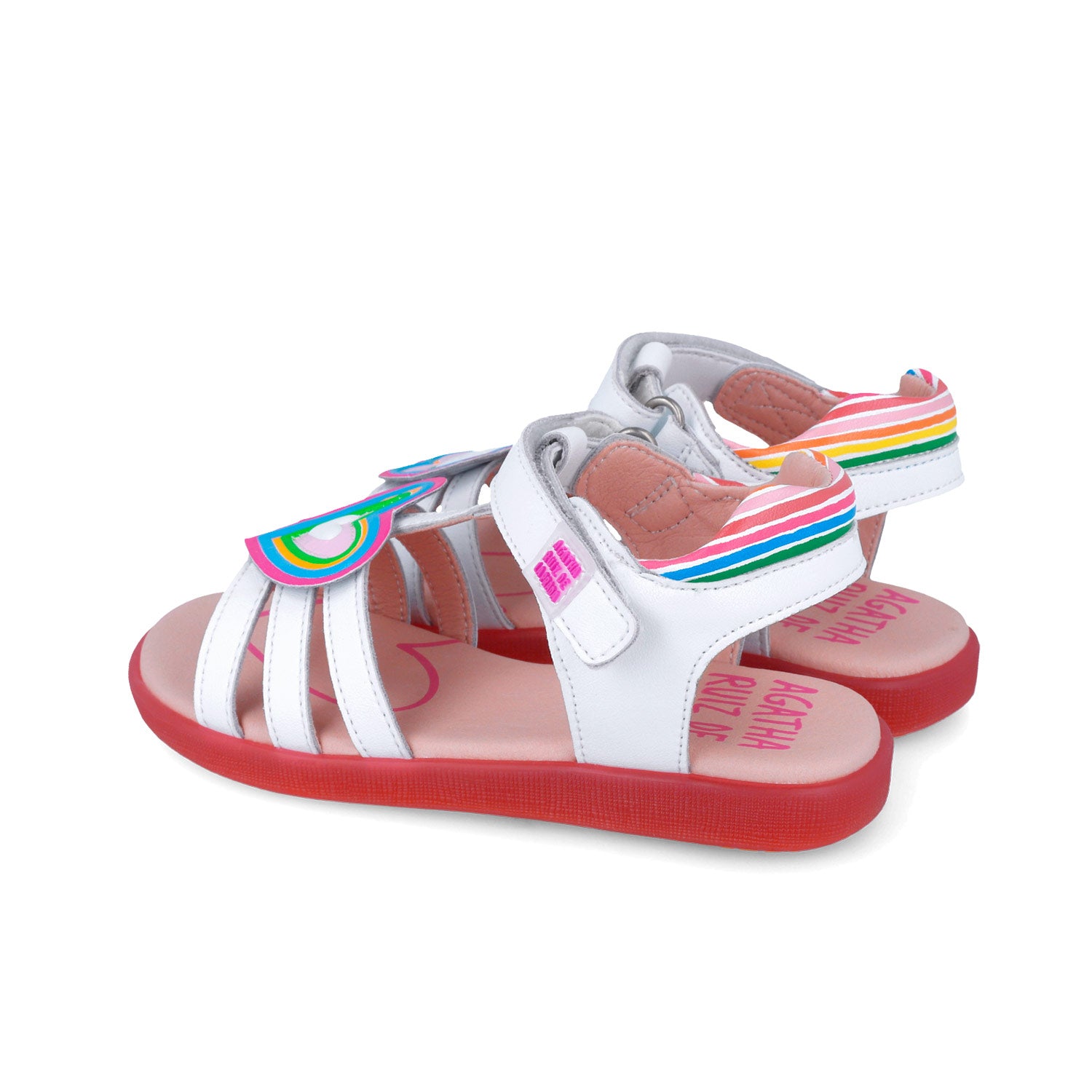 Agatha Ruiz De La Prada SANDALIA TWIN 252963-A050 BLANCO