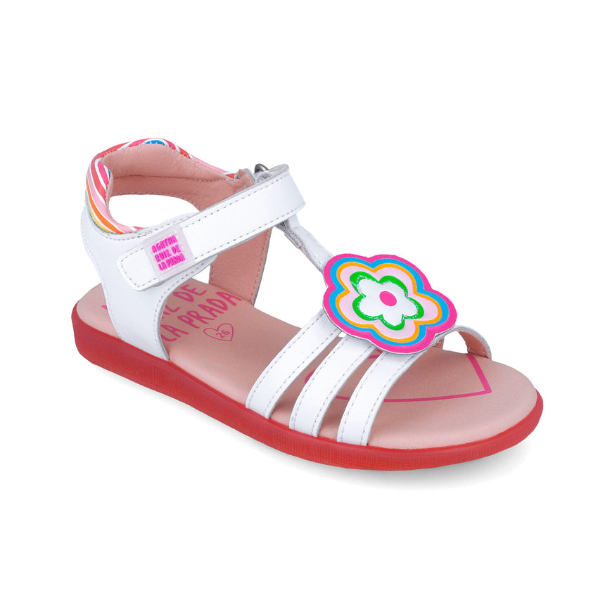 Agatha Ruiz De La Prada SANDALIA TWIN 252963-A050 BLANCO