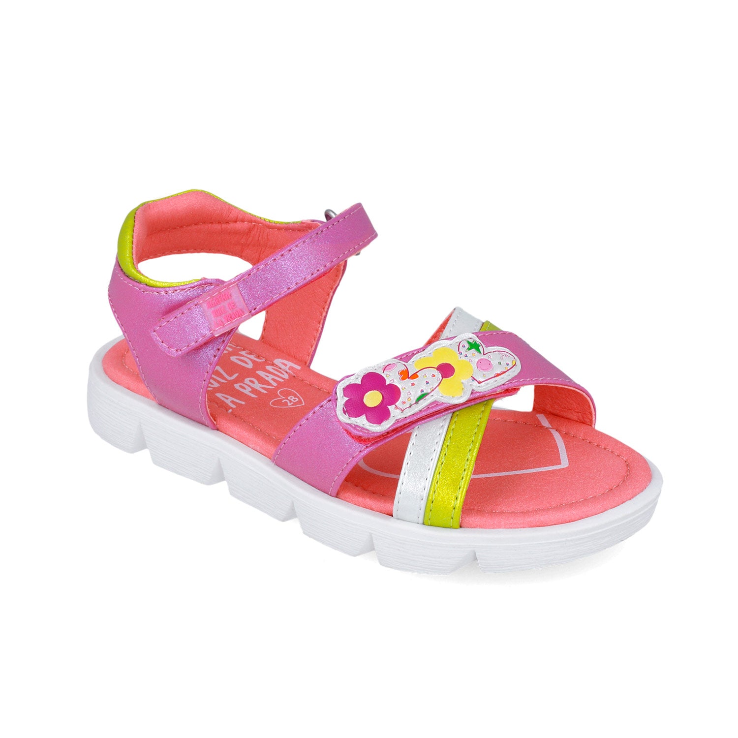 Agatha ruiz de la prada 252970-A146 SANDALIA CRUZADO ICONOS FUCHSIA