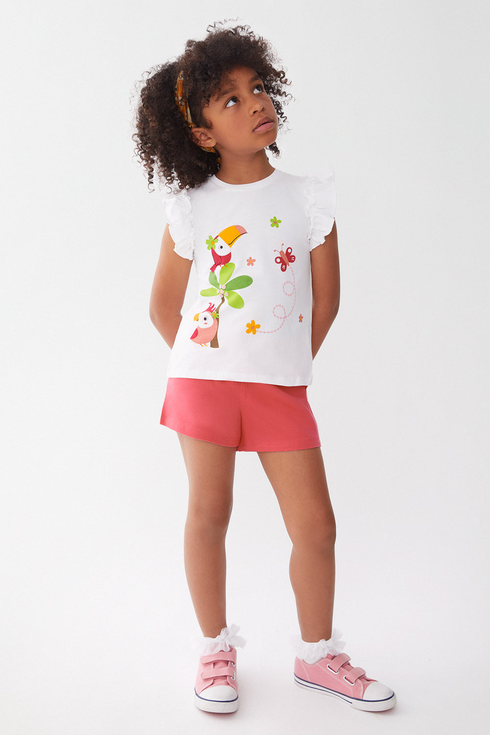 Street Monkey 253004 printed girl's set