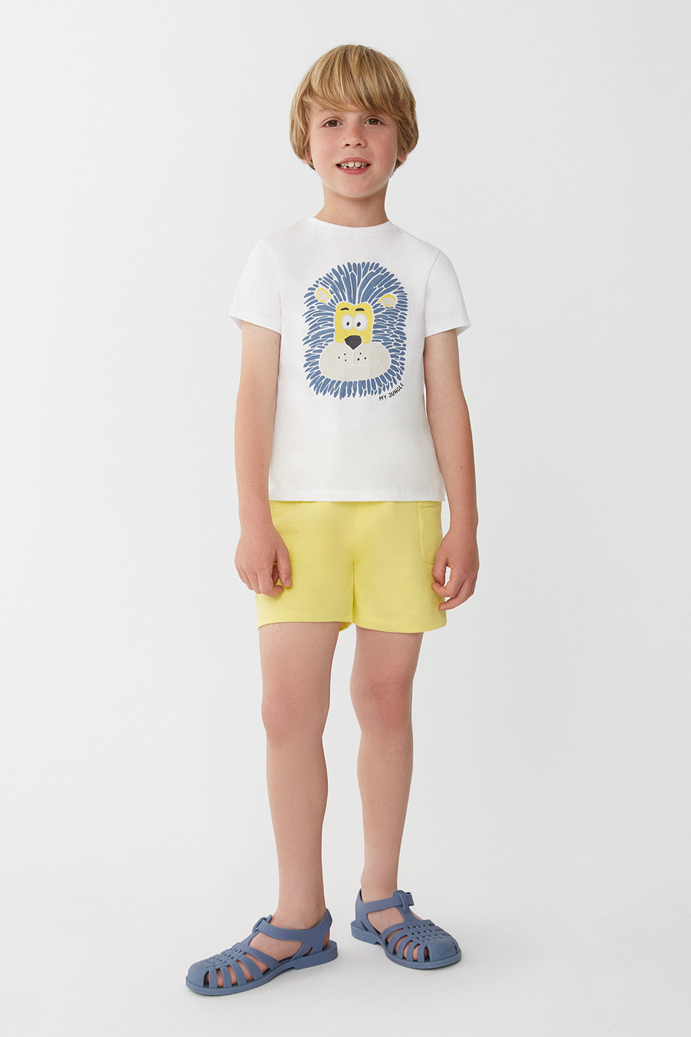Street Monkey 254021 boy's set blanco