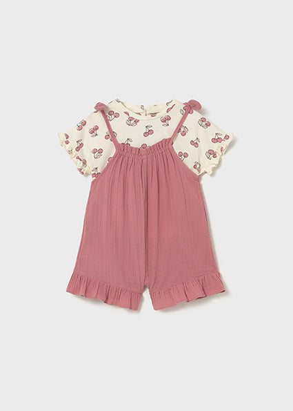 Mayoral Σετ σαλοπέτα 2τμχ Ροζ 26-01656-018
