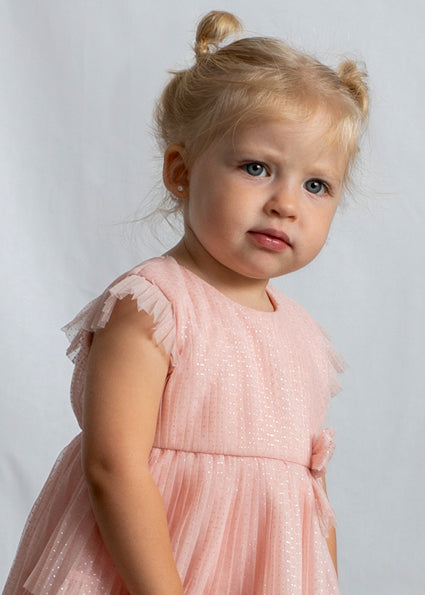Mayoral Παιδικό Φόρεμα Τούλινο Ροζ 26-01908-037