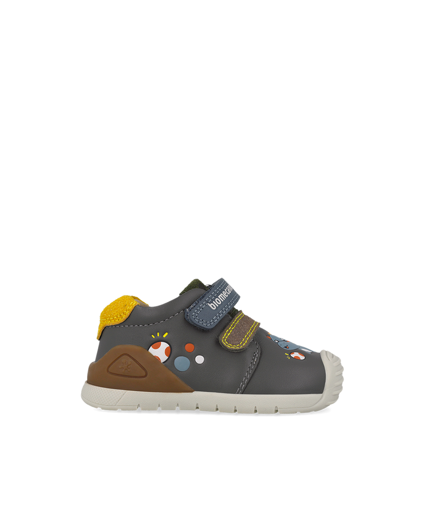 Biomecanics Παιδικά Sneakers High Ανατομικά με Velcro 261128-B213