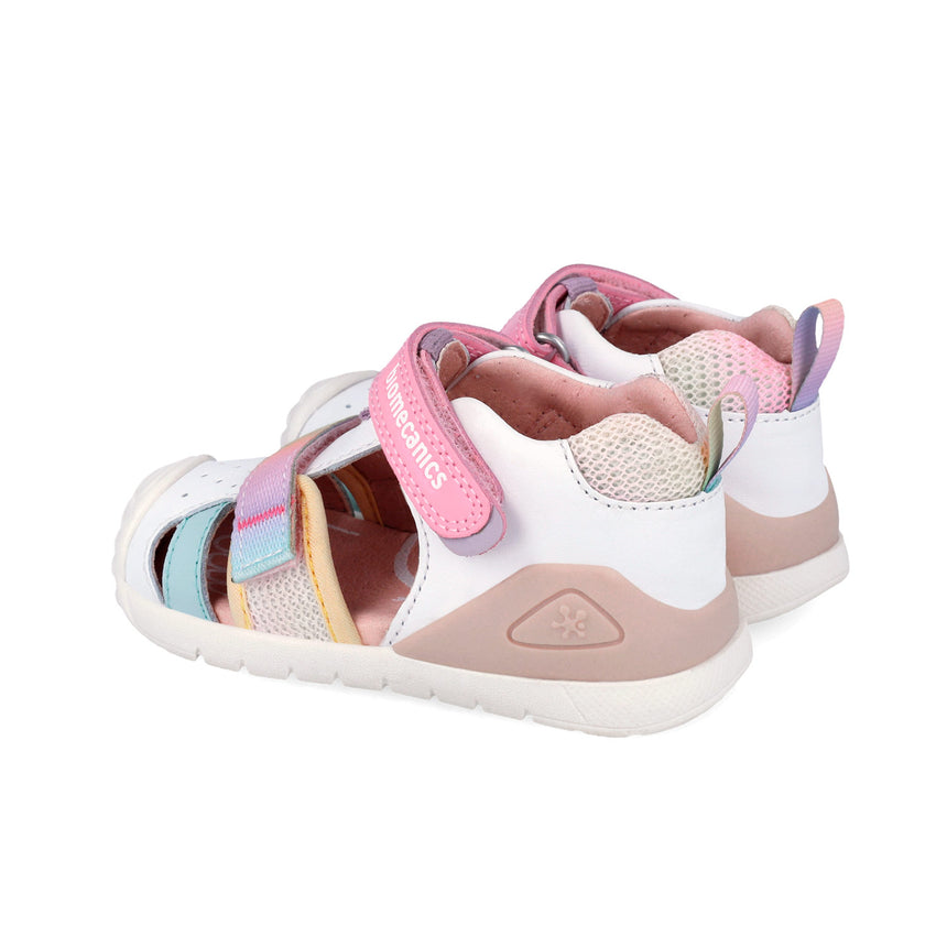 Biomecanics 262111-C310 SANDALIA URBAN BLANCO Y MULTICOLOR (NAPA)