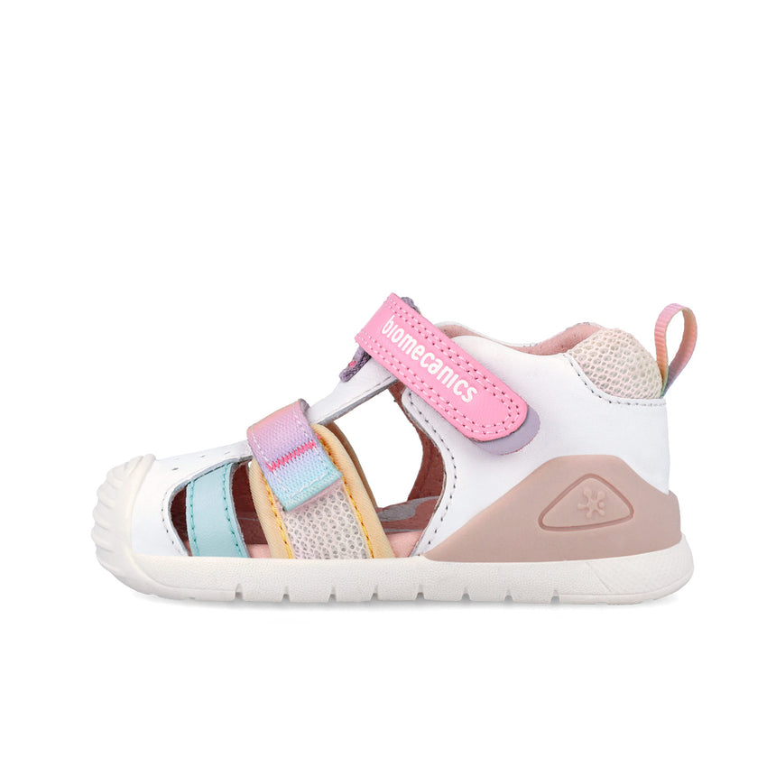 Biomecanics 262111-C310 SANDALIA URBAN BLANCO Y MULTICOLOR (NAPA)