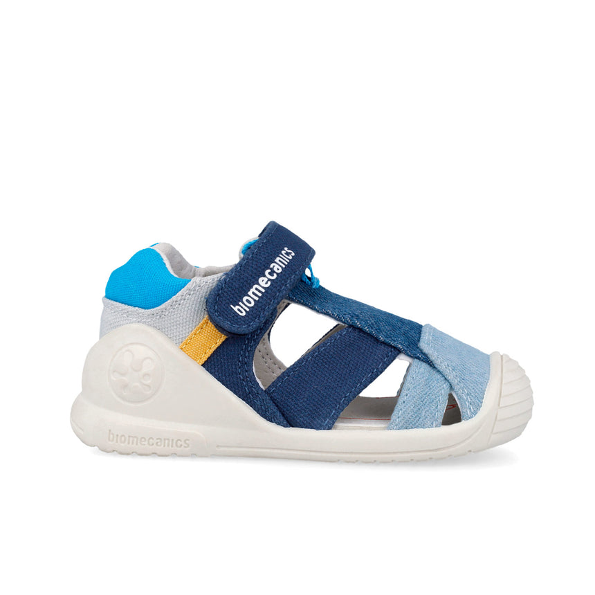 Garvalin 262186-A008 SANDALIA LONA URBAN AZUL (PIQUE)