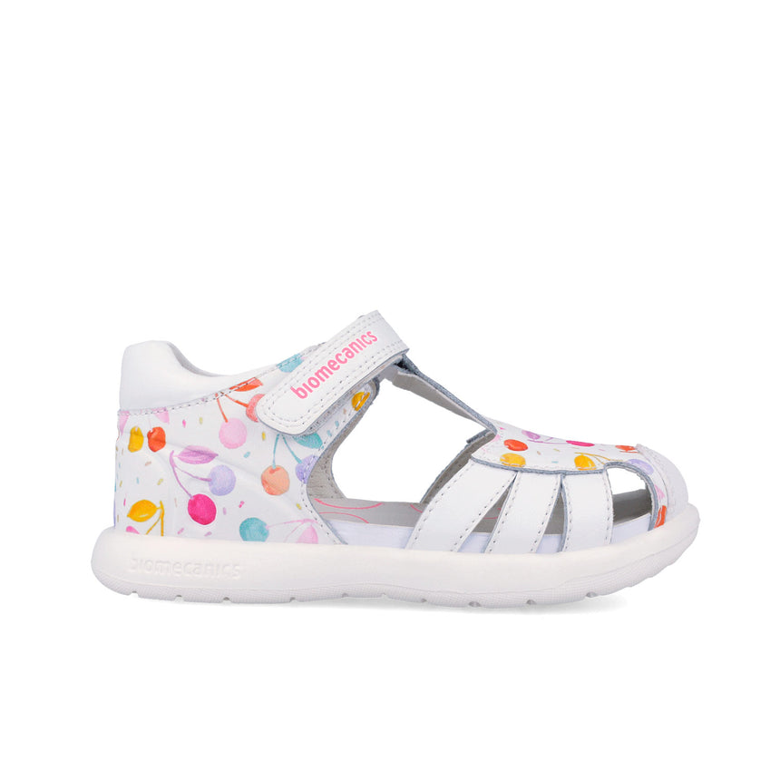 Biomecanics 262202-A050 SANDALIA ESTAMPADA BLANCO (NAPA)