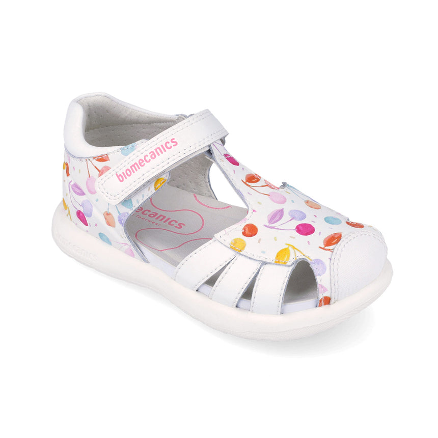 Biomecanics 262202-A050 SANDALIA ESTAMPADA BLANCO (NAPA)
