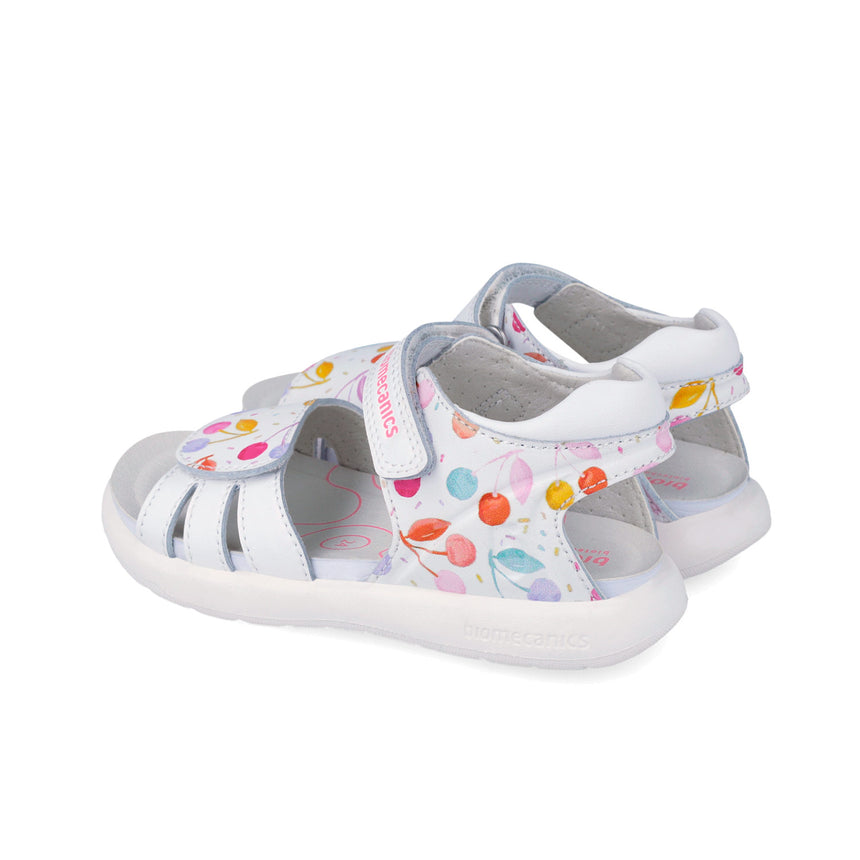Biomecanics 262205-A050 SANDALIA ESTAMPADA BLANCO (NAPA)