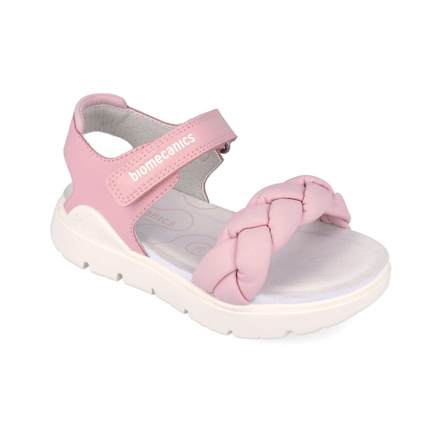 Biomecanics 262220-A032 SANDALIA PALA TRENZA ROSA (SAUVAGE)