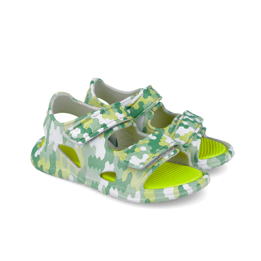 Biomecanics 262296-A442 SANDALIA ESTAMPADA AQUA VERDE (MAT)