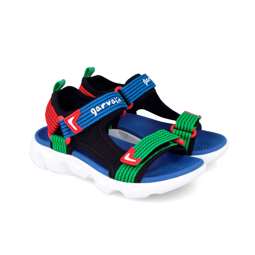 Garvalin 262770-A054 GRV133-01-AP SANDALIA CINTAS NEGRO (MAT)