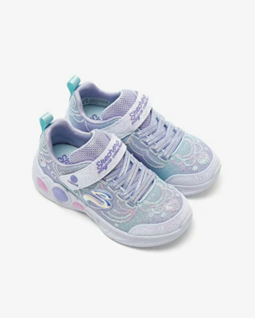 Skechers Αθλητικα Princess Wishes S Lights Lavender/Multi 302686L/LVMT
