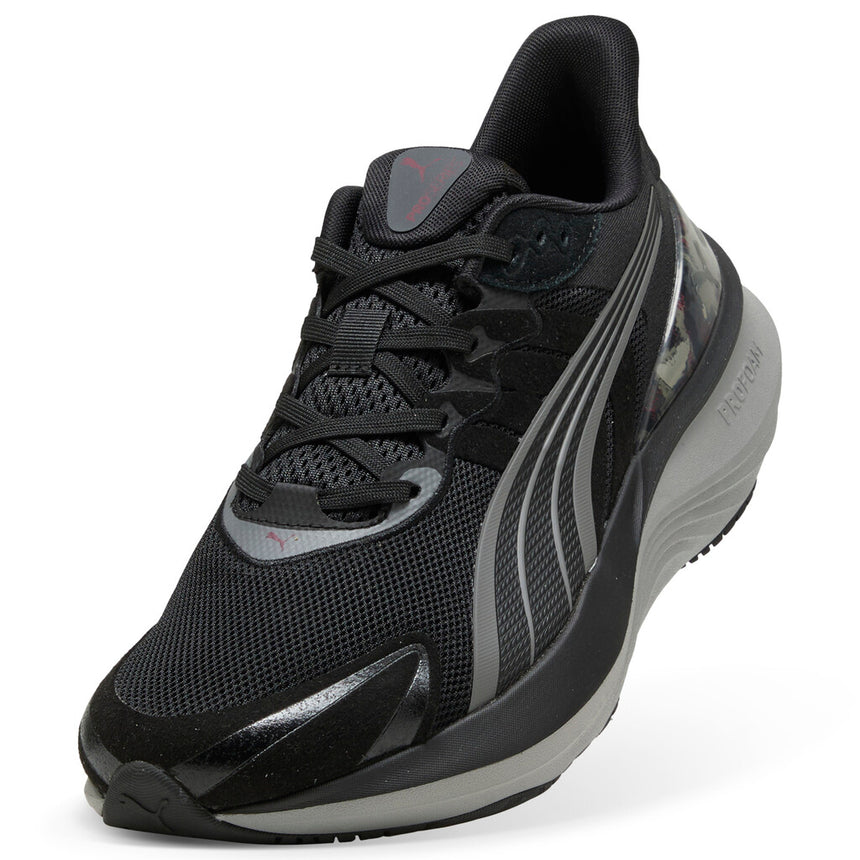 PUMA PULSE PRO GENERATIVE CYCLONE 311925 02 PUMA BLACK-GRAY ECHO-RED