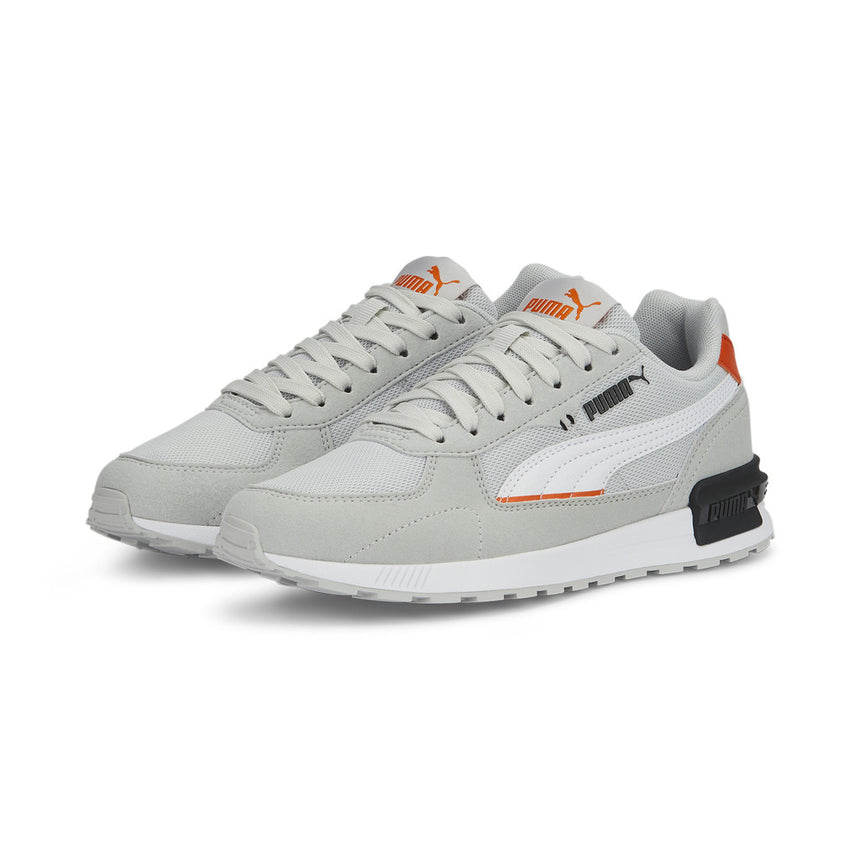 Puma Graviton Jr Gray-White-Orange-Puma Black