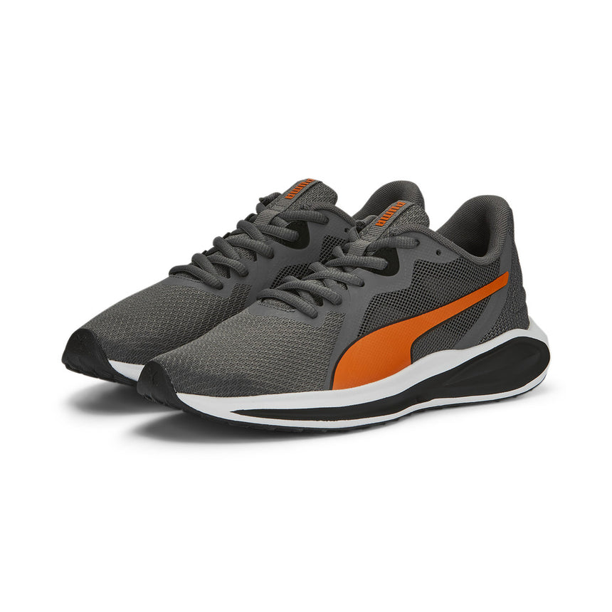 Puma Twitch Runner Jr Cool Dark Gray-Rickie Orange