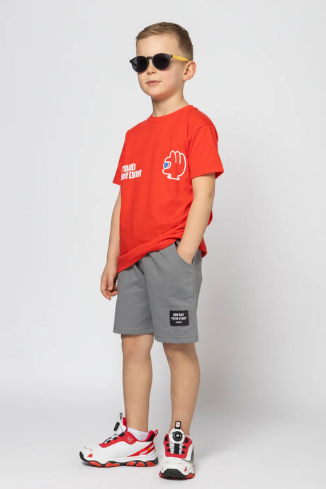 Domer 4571 boy's set red