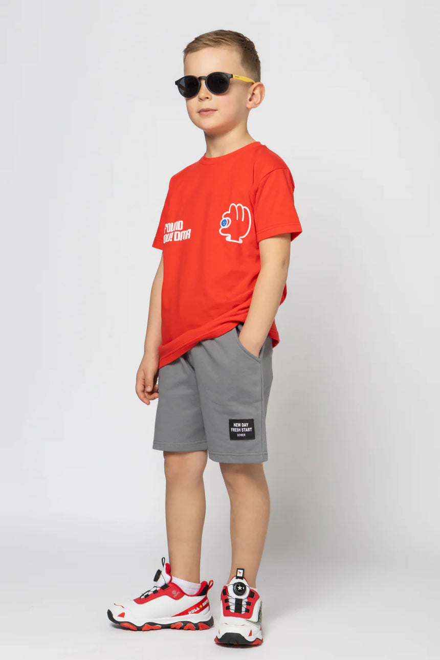 Domer 4571 boy's set red