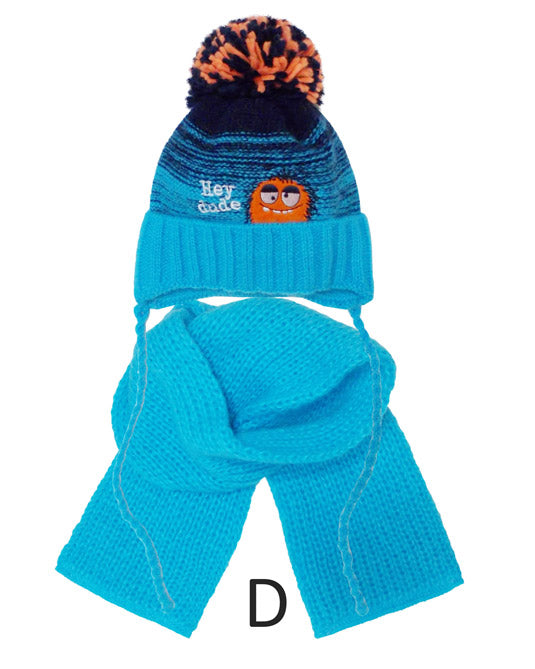 Childrenland 38-480 Blue Σκουφακι-Κασκολ