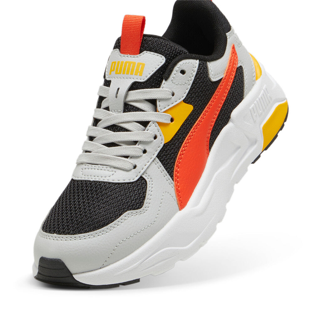 Puma Αθλητικα Trinity Lite Jr 391443 13 Blk-Redmazing-Gray-Tamgerine