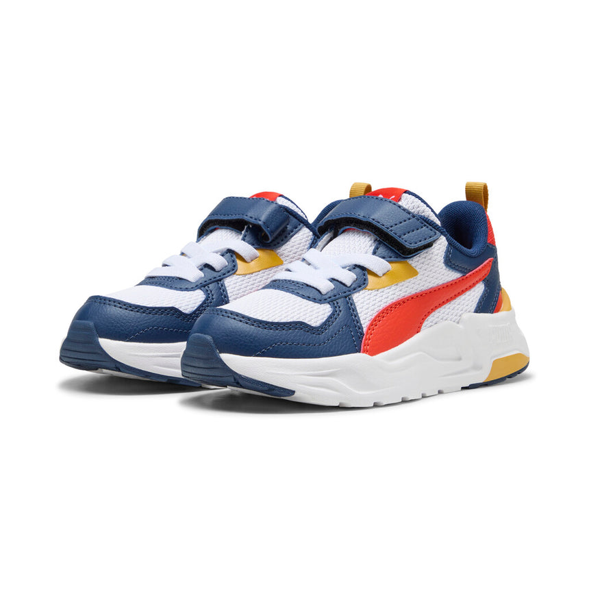 PUMA TRINITY LITE AC+PS 391480 17 WHITE-RED-PERSIAN BLUE