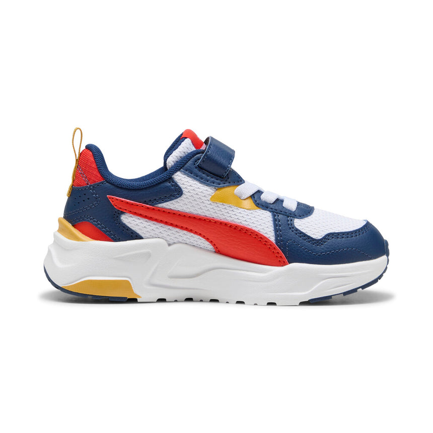 PUMA TRINITY LITE AC+PS 391480 17 WHITE-RED-PERSIAN BLUE