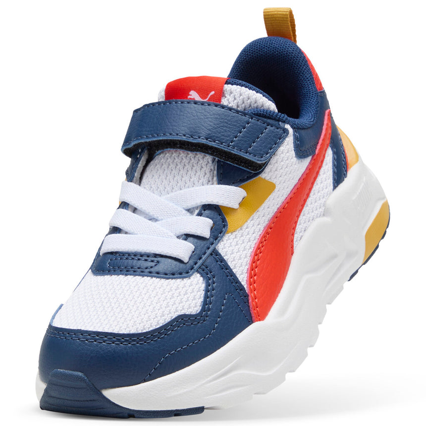 PUMA TRINITY LITE AC+PS 391480 17 WHITE-RED-PERSIAN BLUE