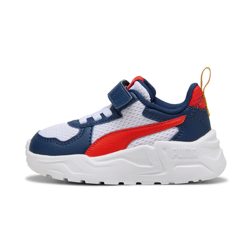 PUMA TRINITY LITE AC+INF 391481 17 WHITE-RED-PERSIAN BLUE