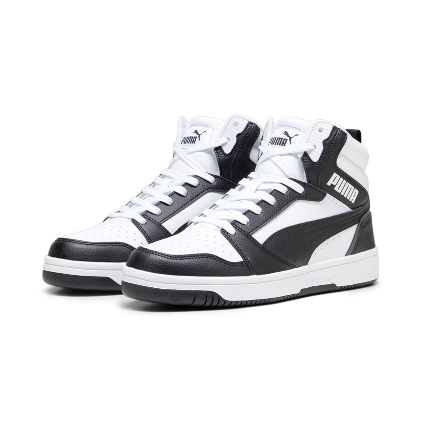 Puma Αθλητικο Ημιμποτο 392326 01 Rebound V6 Puma White-Black-Gray