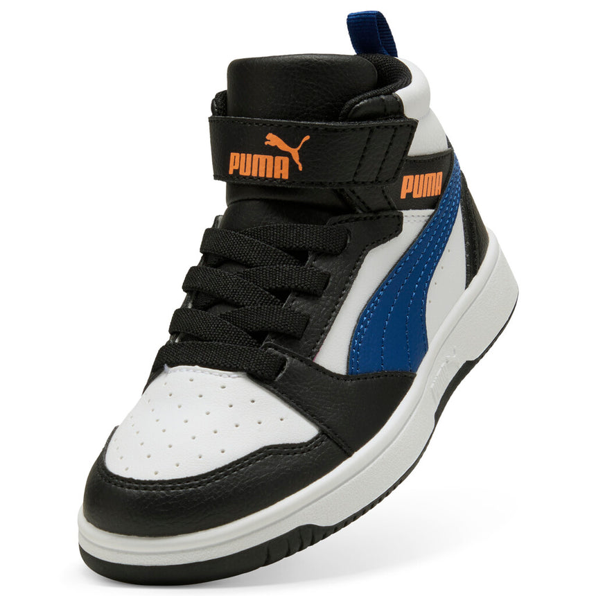 Puma rebound v6 mid ac+ps 393832 31 puma white-clyde royal-black