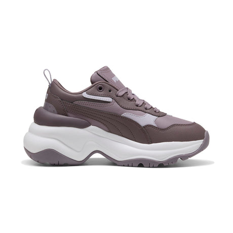 Puma cilia wedge 393915 14 puma white-raisin-plum jam