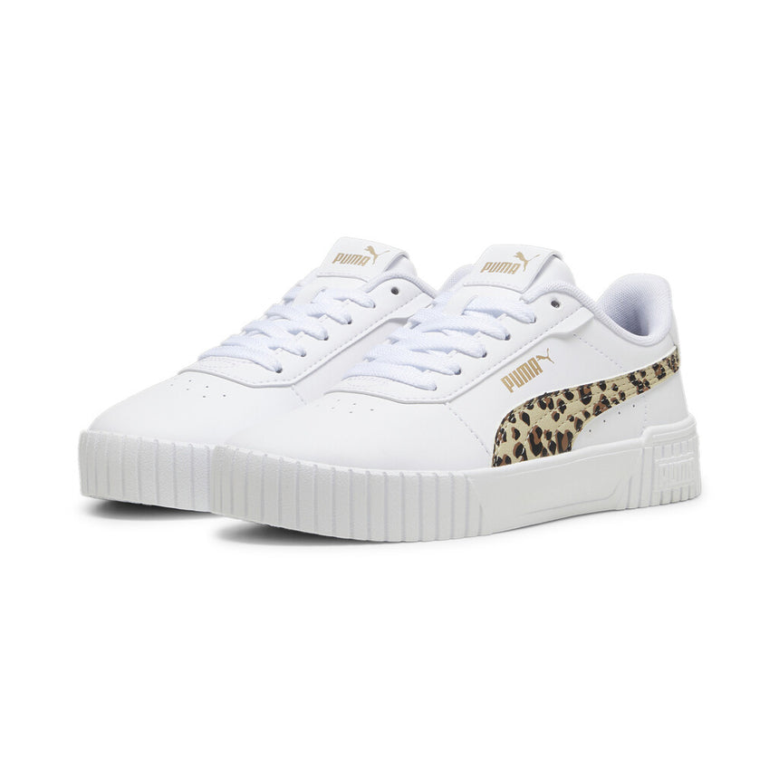 Puma Carina 2.0 Animal Update Jr 396986 02 White-Putty-Puma Gold