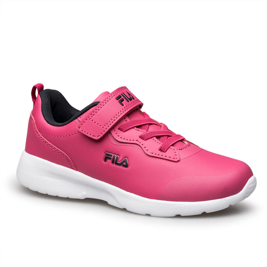 3AF03025 602 PINK GLO FILA NAVY UPPER OUTSIDE 1
