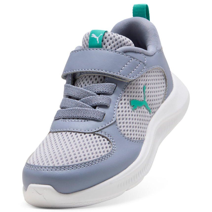 Puma αθλητικο Fun Racer 2 AC+ PS - Vibrant Silver-Vibrant Green-Gray Sky 400580-09