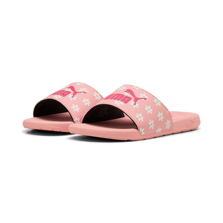 Puma sliders 400906-01 cool cat 2.0 Daisies jr bx pink slippers