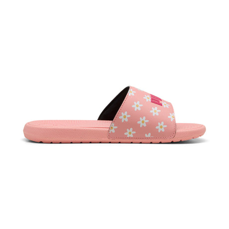 Puma sliders 400906-01 cool cat 2.0 Daisies jr bx pink slippers
