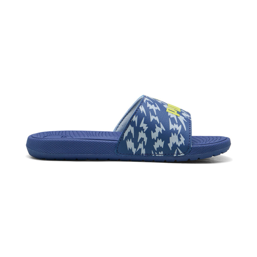 Puma sliders 400910 01 cool cat 2.0 poised 2 racePs blue-lemon παντοφλα