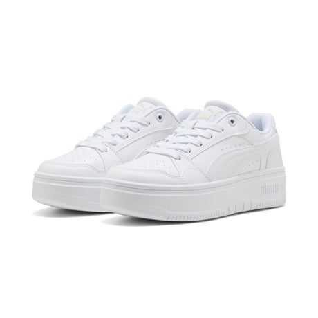 Puma rebound femme low 402592 01 puma white-vapor gray