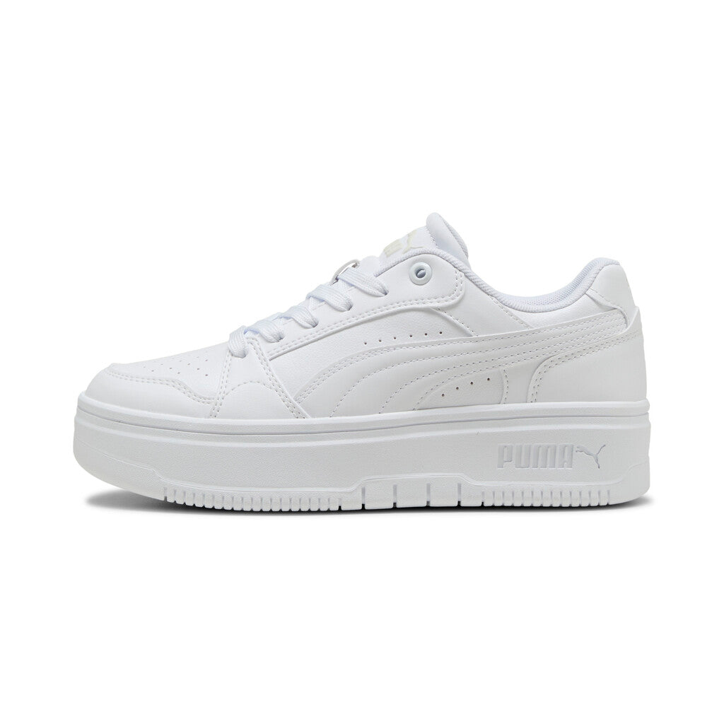 Puma rebound femme low 402592 01 puma white-vapor gray