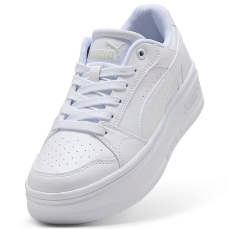 Puma rebound femme low 402592 01 puma white-vapor gray