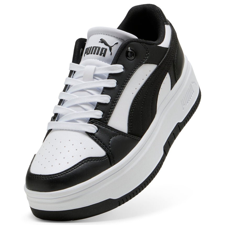 Puma rebound femme low 402592 02 puma white-puma black
